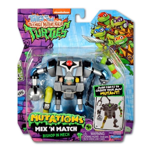 Producto - Tortugas Ninja Mutations Mix And Match Bishop In Mech