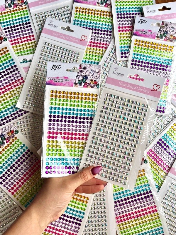 Producto - STRASS REDONDOS X 2 PLANCHAS