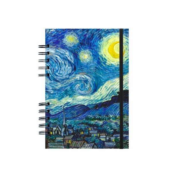 Producto - Cuaderno A6 Noche Estrellada