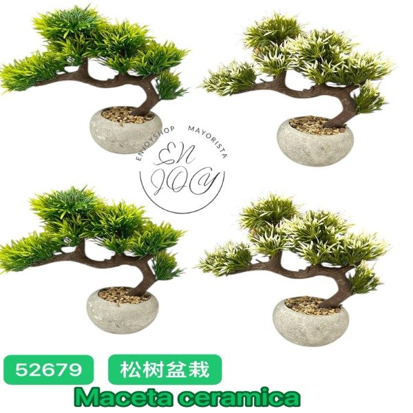 Producto - Decoracion Planta Artificial Bonsai Regalo