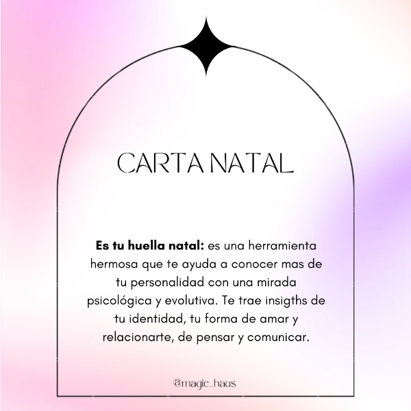 Producto - Carta Natal