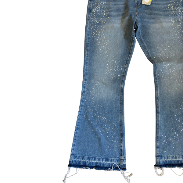 Producto - Jean Flared oxido ( con strass ) - 2