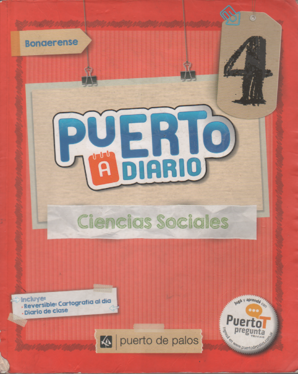 Producto - CIENCIAS SOCIALES 4 BONAERENSE PUERTO A DIARIO (USADO)