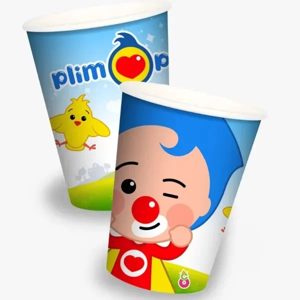 Producto - VASO POLIPAPEL PLIM PLIM X8