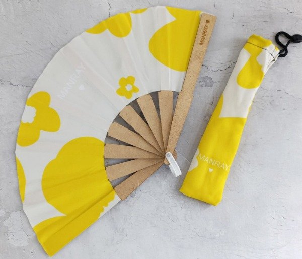 Producto - ABANICO DISEÑO AMARILLO