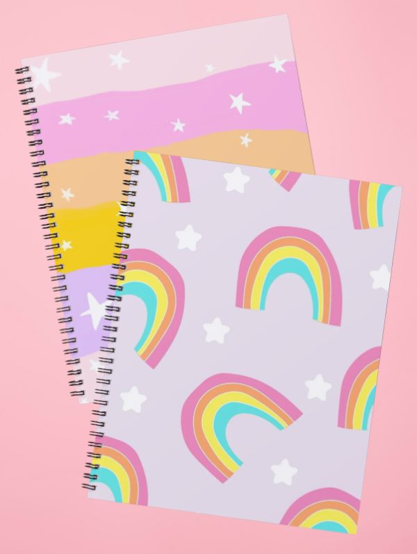 Producto - Cuadernos A4 arcoiris