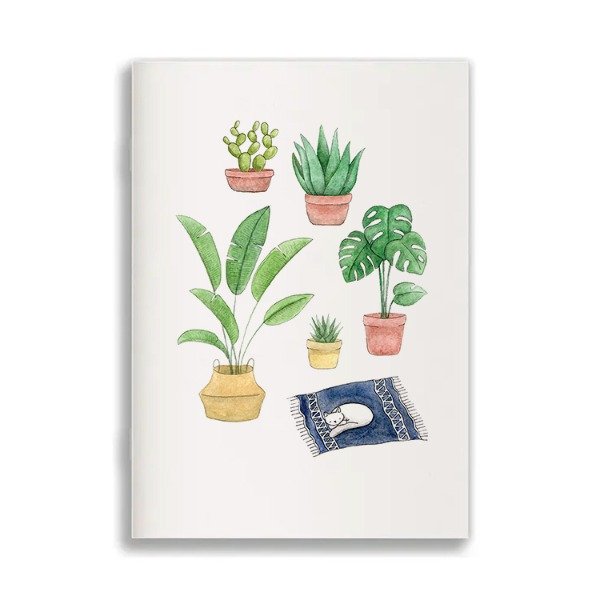 Producto - Libreta A6 Plantas de Interior