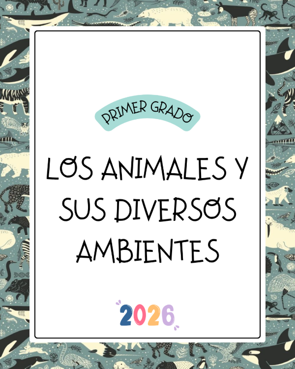 Producto - Los animales y sus diversos ambientes