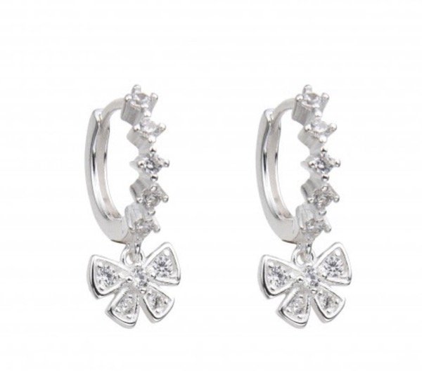 Producto - Argollas Coquette Plata 925