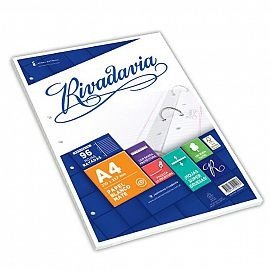 Producto - REPUESTO A4 RIVADAVIA con Banda Reforzada x 96H papel blanco mate