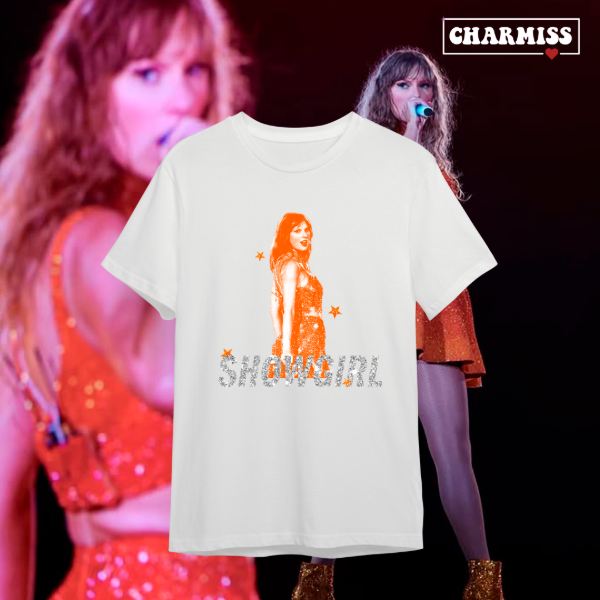 Producto - REMERON OVERSIZE- Show girl- DTF con brillos - 0