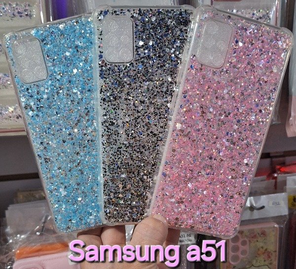 Producto - Fundas full glitter. Samsung a51
