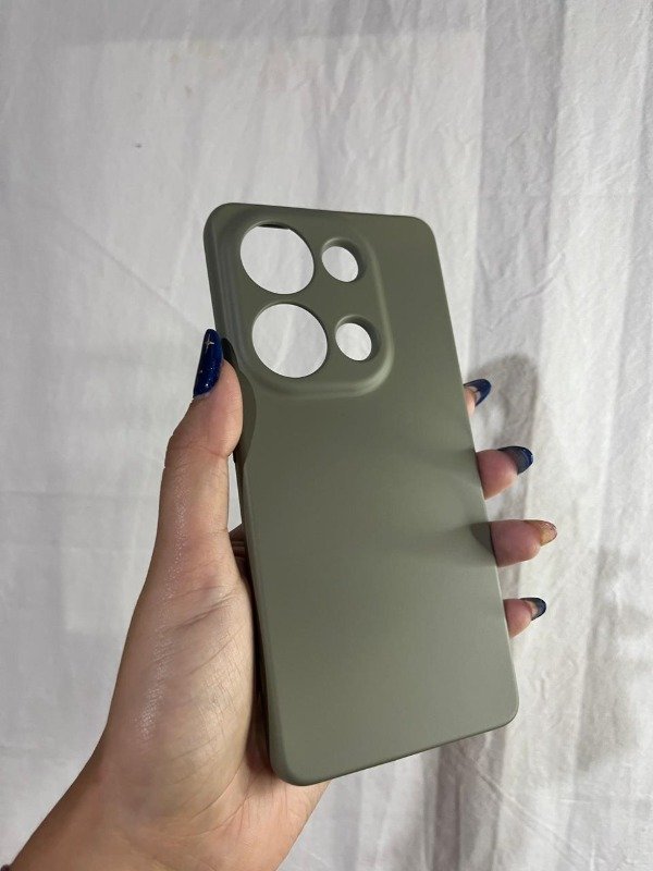 Producto - Xiaomi note 13 pro 4g silicona con felpa beige/gris