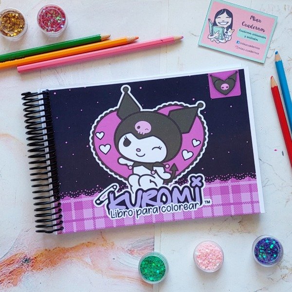 Producto - Cuaderno para pintar- kuromi
