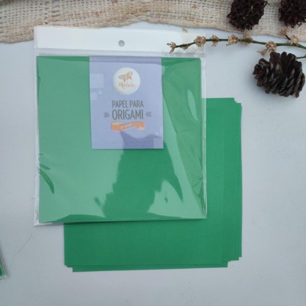 Producto - Verde 15X15 SIMPLE FAZ 20 papeles