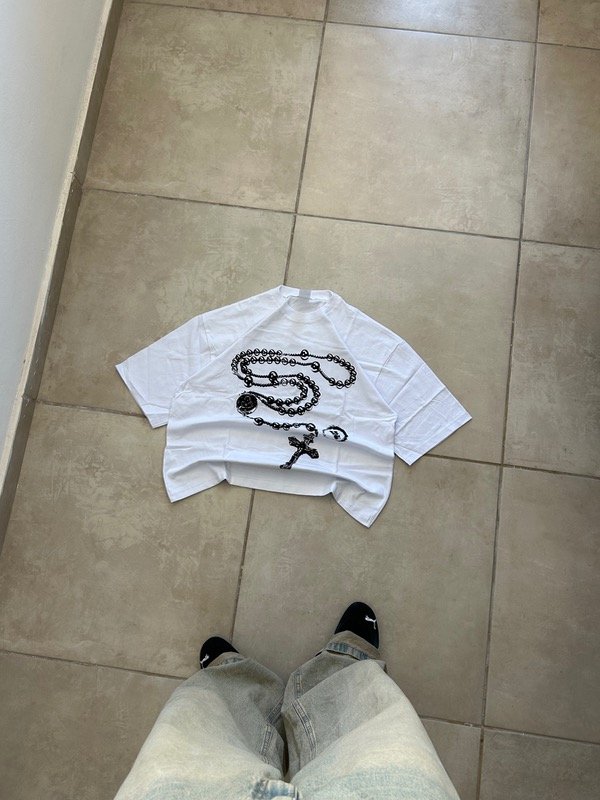 Producto - TSHIRT ROSARIO WHITE