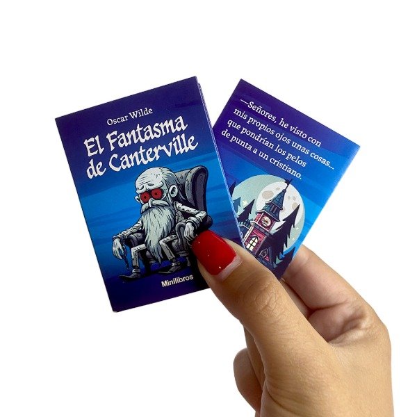 Producto - El Fantasma de Canterville, Minilibro Librito Oscar Wilde