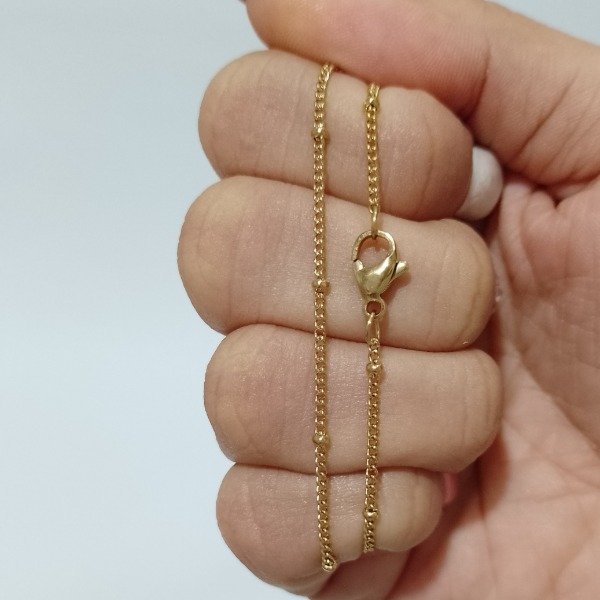 Producto - Cadena con bolitas 50cm AD 60092