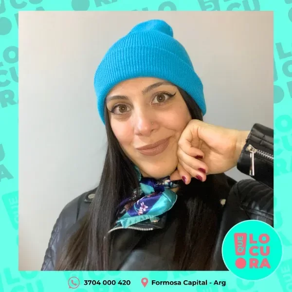 Producto - Gorro de Lana (Celeste)