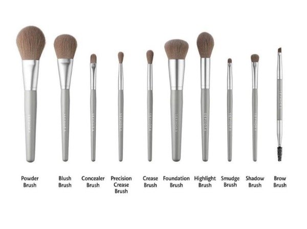 Producto - Brochas Sephora deluxe brush set 10 piece - 4