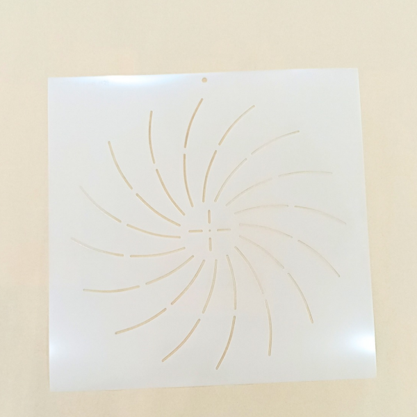 Producto - Stencil 30x30 Puntillismo J123