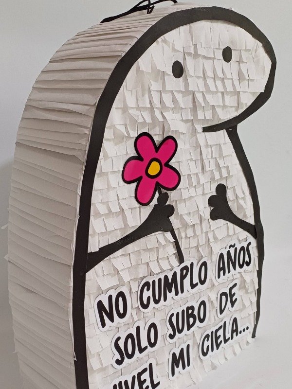 Producto - Piñata de Flecos 30x40cm - 9