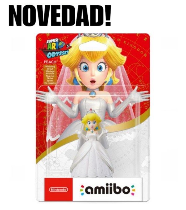 Producto - Amiibo de Peach Boda