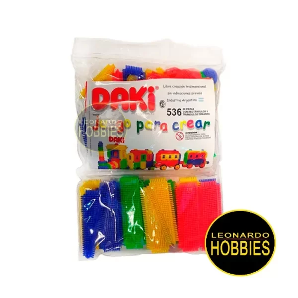 Producto - Daki Rectángulos Grandes 88 Piezas 536
