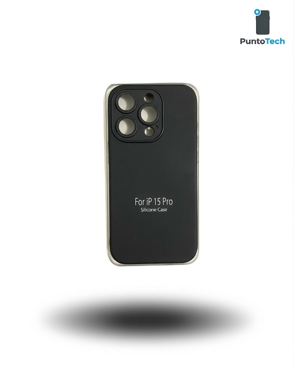 Producto - Silicon case iPhone 15 Pro negro