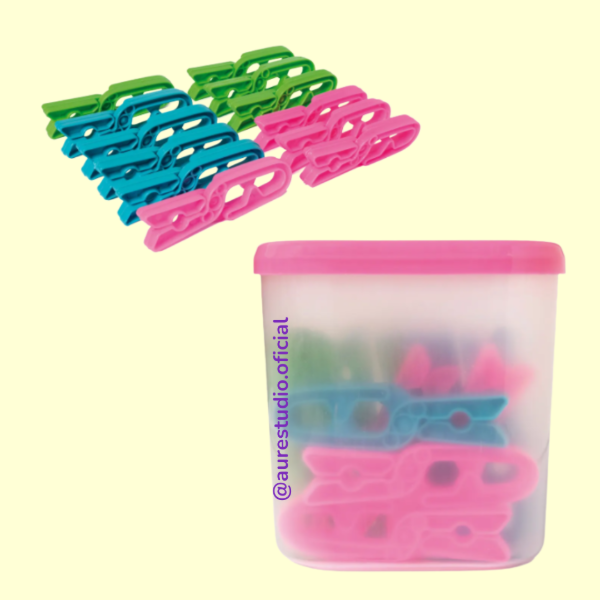 Producto - TARRO + 12 BROCHES