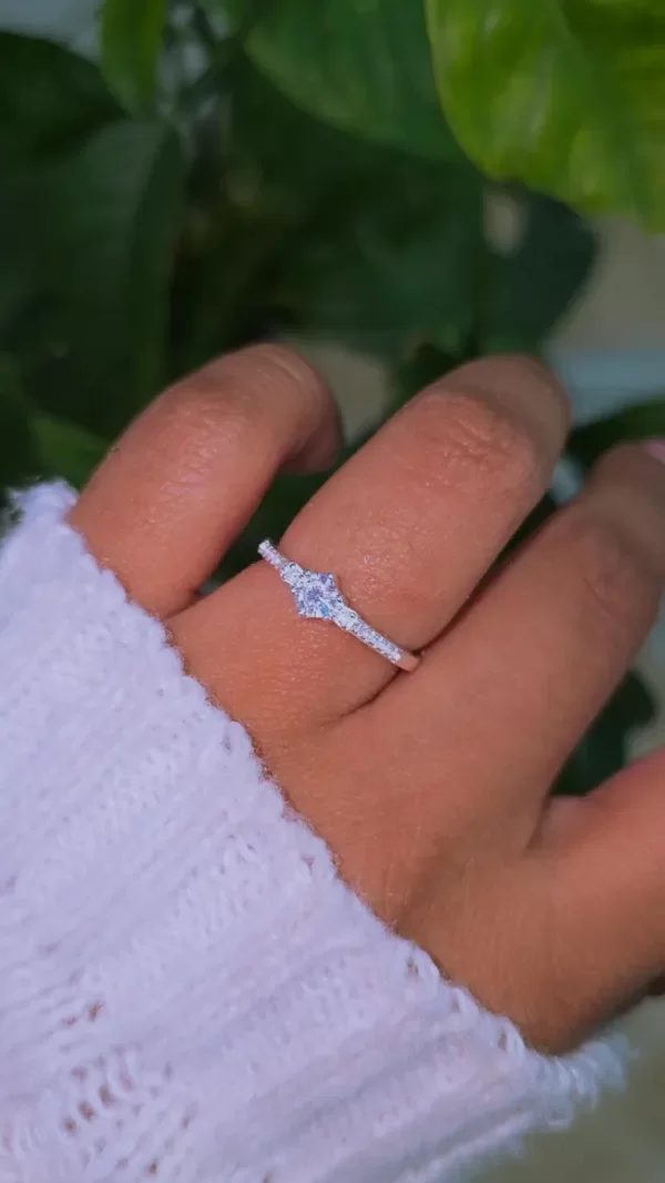 Producto - Anillo cintillo trío PL