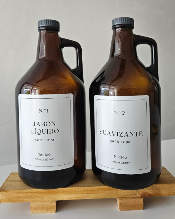 Producto - Combo X2 Growlers Jabón Líquido Para Ropa y Suavizante