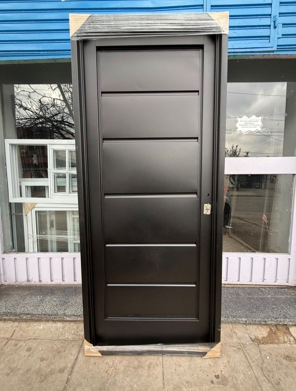 Producto - Puerta simple chapa moderna 70x200 cm - 1