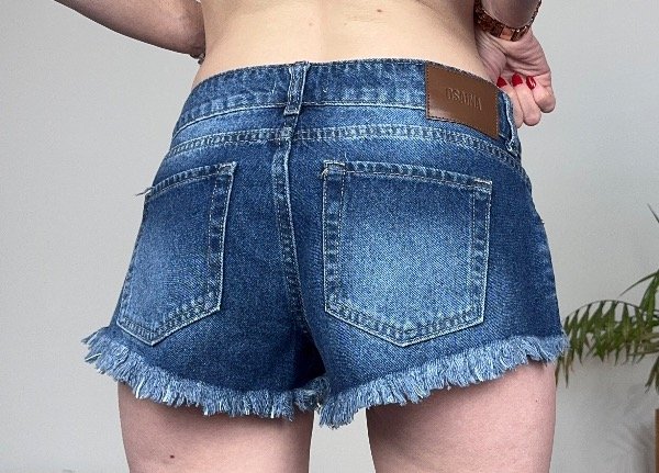 Producto - Short blue tiro bajo - 4