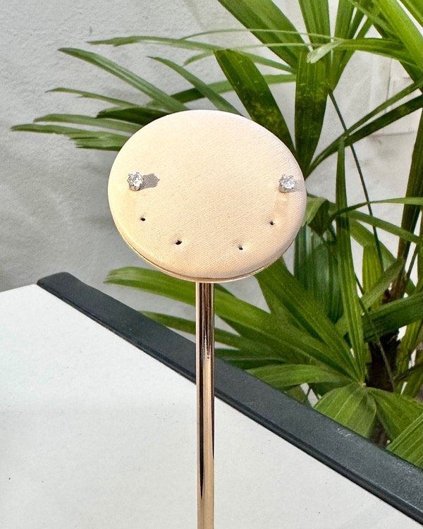 Producto - Aros pasantes punto de luz en acero quirúrgico S