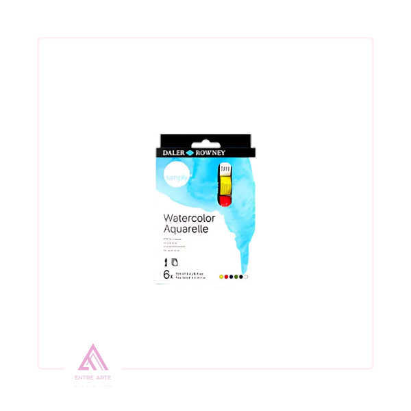 Producto - ACUARELA PROF. SIMPLY 12 ML SET x 6 COLORES