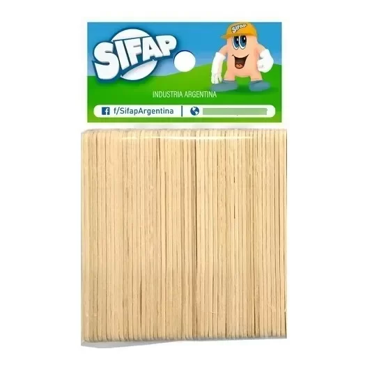 Producto - Palitos de madera de helado x 30 un Sifap