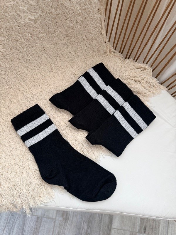 Producto - 3/4 algodón 35/41 - Old School negra