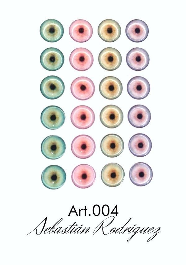 Producto - Ojito 3D Iris pasteles art 004 Sebastian Rodriguez