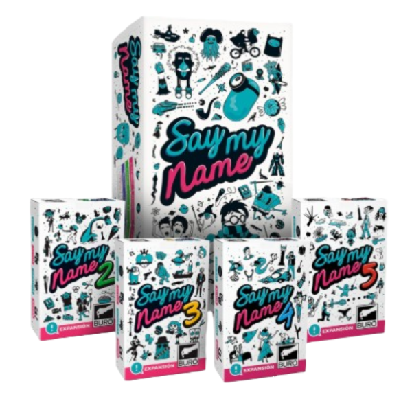 Producto - COMBO SAY MY NAME Y TODAS LAS EXPANSIONES (2,3,4 y 5)