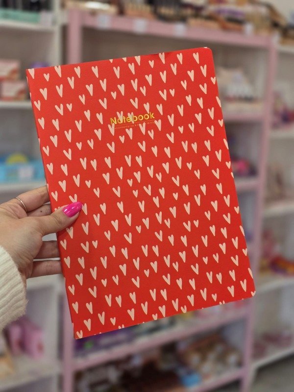 Producto - Cuaderno corazones 4