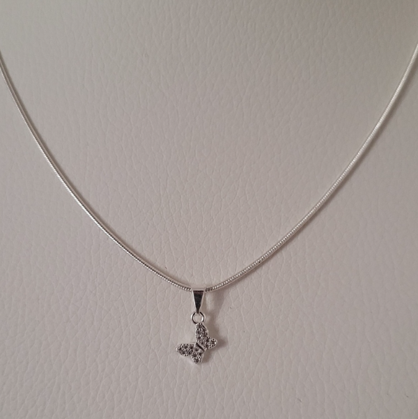 Producto - Collar mariposa strass