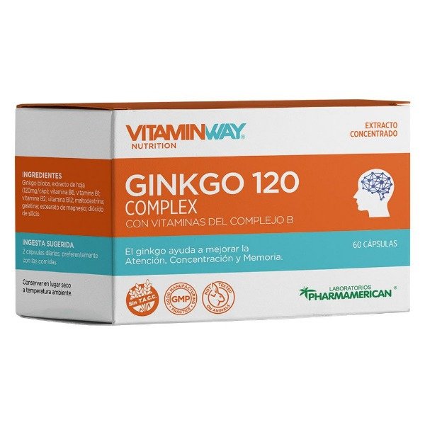 Producto - Ginkgo 120 complex OFERTA 4x2