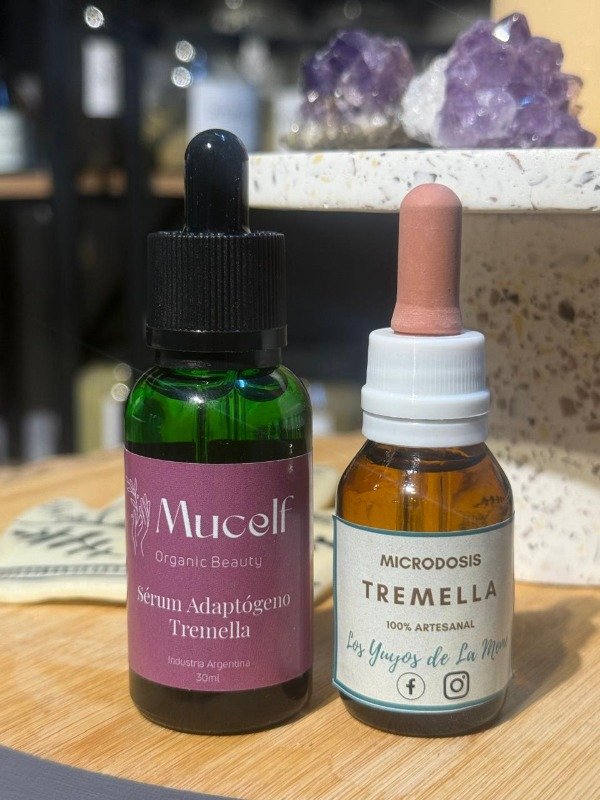 Producto - Serúm facial de tremella. Mycelf, Los Yuyos de la Memé, hidratación y nutrición. - 2
