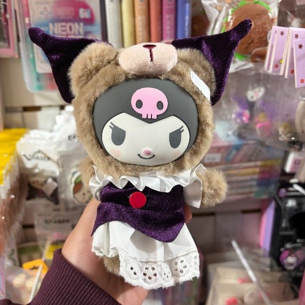 Producto - Llavero Kuromy disfrazada de Osita 15cm