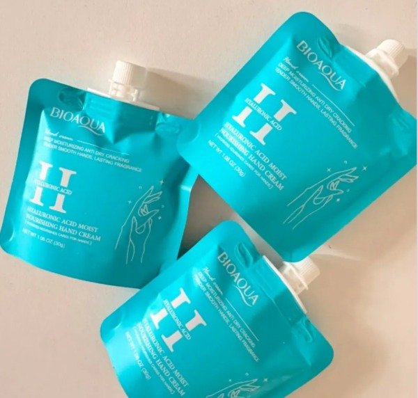 Producto - CREMA DE MANO NUTRITIVA CON ÁCIDO HIALURÓNICO BIOAQUA