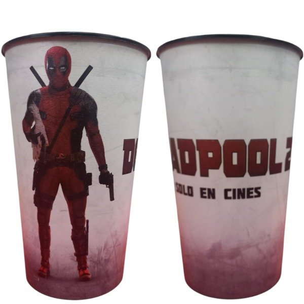 Producto - Vaso Metalizado Marvel Deadpool 2 Cinemark Hoyts