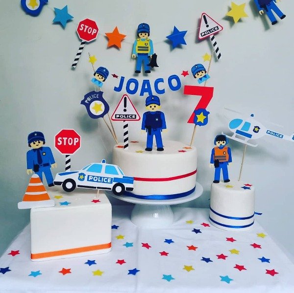 Producto - Toppers Playmobil de Policía