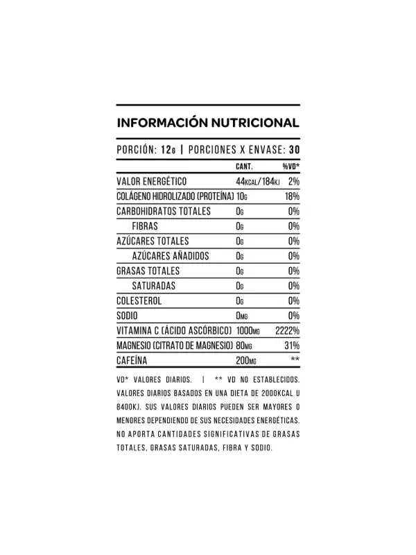 Producto - Collagen SPORT Naranja 360 Gr en polvo - 2