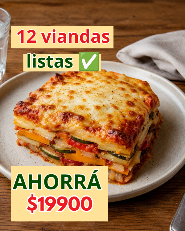 Producto - Pack viandas listas vegetariano